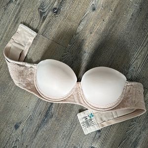 Strapless bra